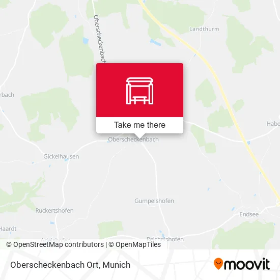 Карта Oberscheckenbach Ort