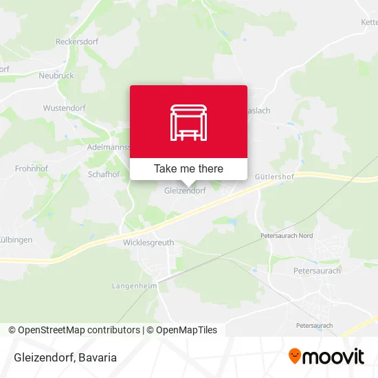Карта Gleizendorf