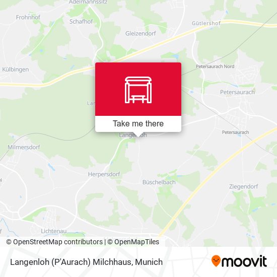 Langenloh (P'Aurach) Milchhaus map