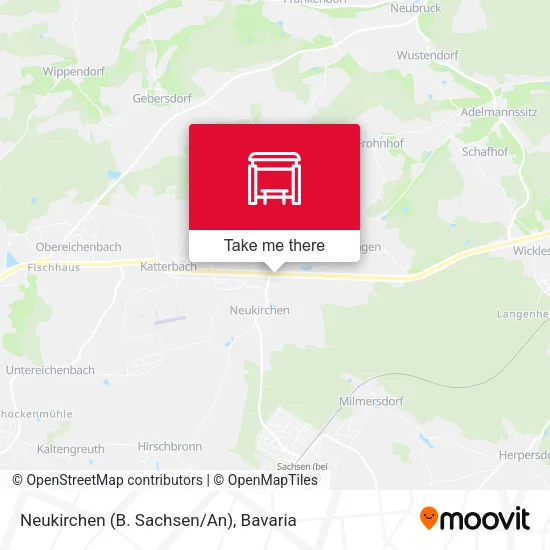 Карта Neukirchen (B. Sachsen/An)