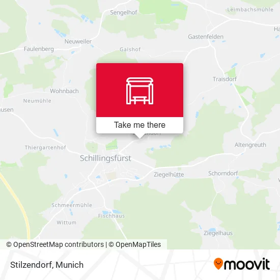 Карта Stilzendorf