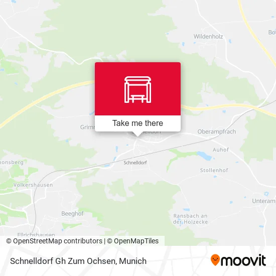 Карта Schnelldorf Gh Zum Ochsen