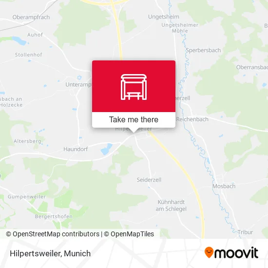 Карта Hilpertsweiler