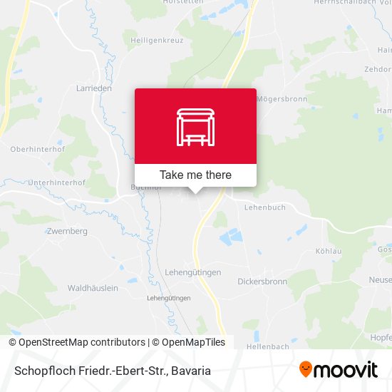 Schopfloch Friedr.-Ebert-Str. map