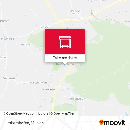Карта Urphershofen