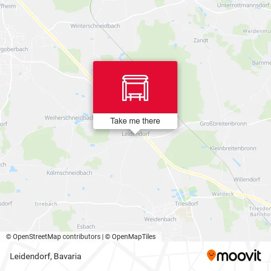 Карта Leidendorf