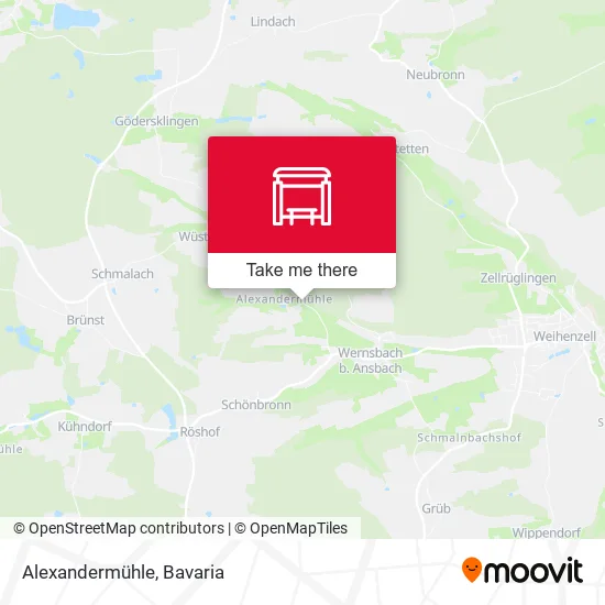 Карта Alexandermühle