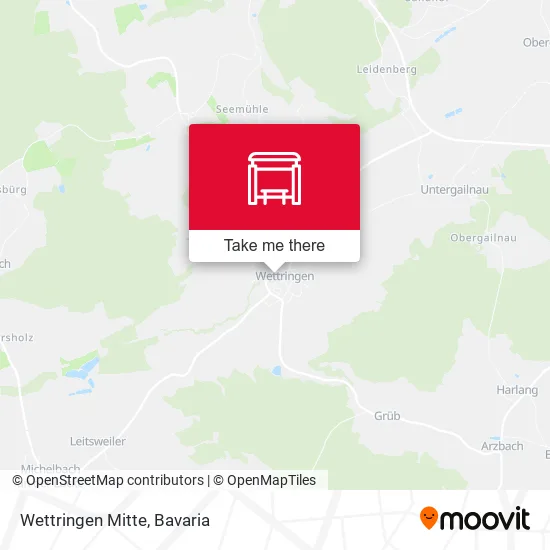 Карта Wettringen Mitte