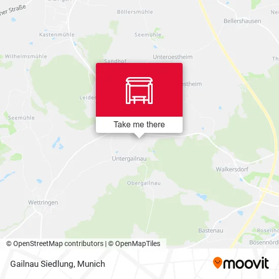 Карта Gailnau Siedlung