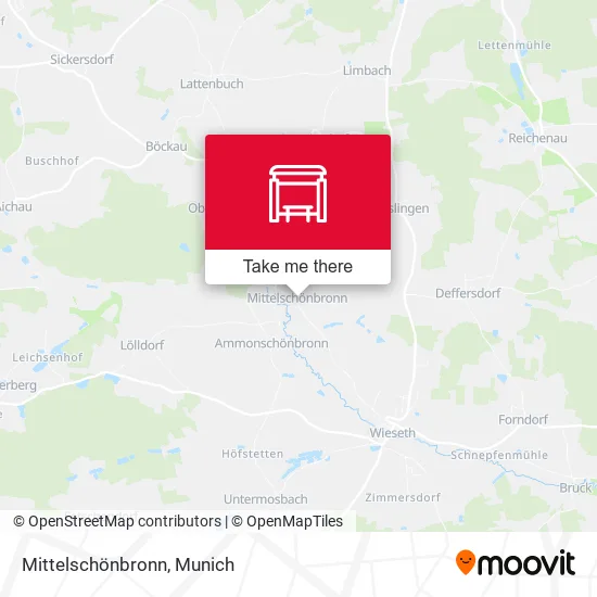 Карта Mittelschönbronn