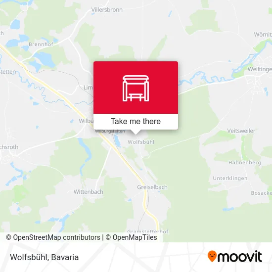 Карта Wolfsbühl