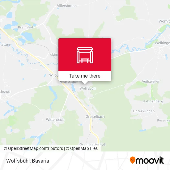 Карта Wolfsbühl