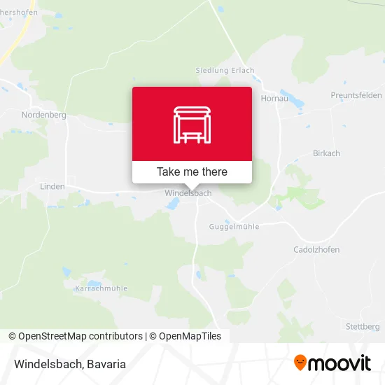 Карта Windelsbach