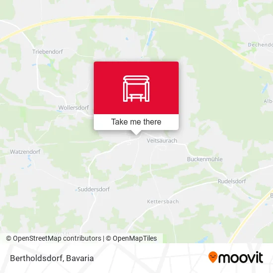 Карта Bertholdsdorf