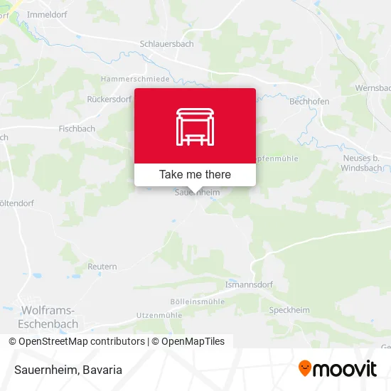 Карта Sauernheim