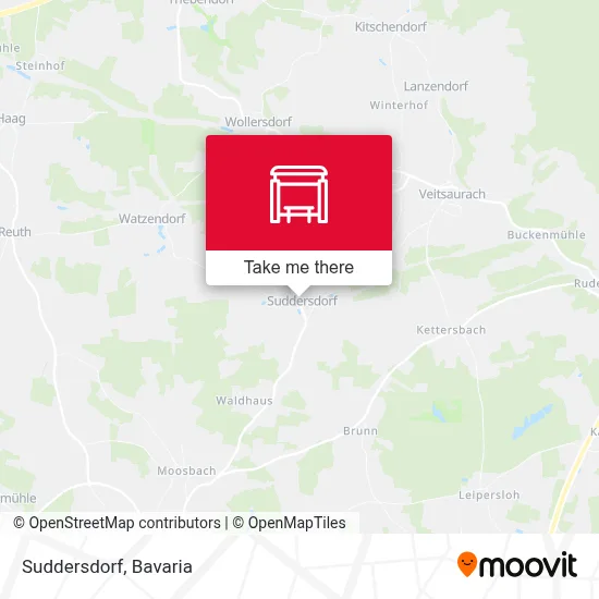 Suddersdorf map