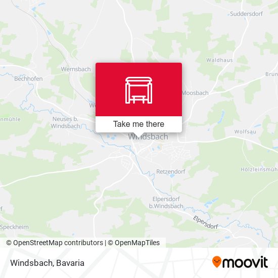 Карта Windsbach