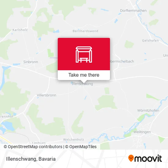 Карта Illenschwang