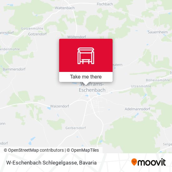 W-Eschenbach Schlegelgasse map