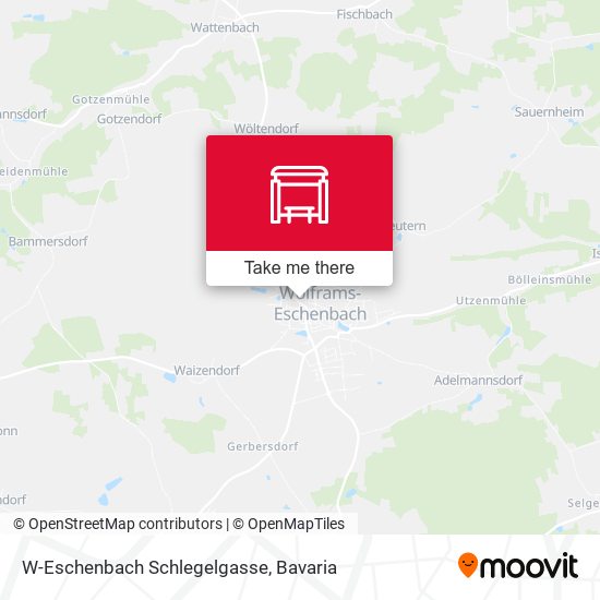W-Eschenbach Schlegelgasse map