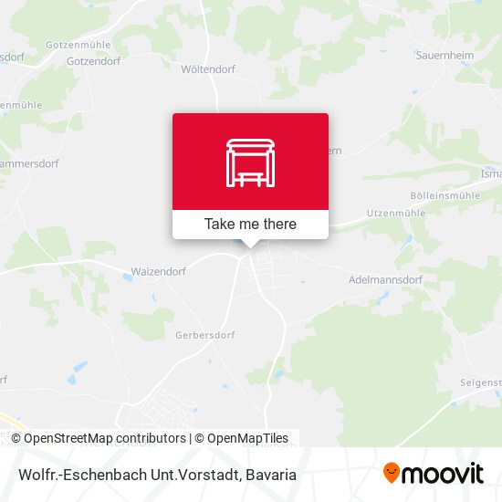 Wolfr.-Eschenbach Unt.Vorstadt map
