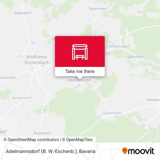 Adelmannsdorf (B. W.-Eschenb.) map
