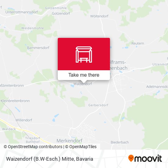 Waizendorf (B.W-Esch.) Mitte map
