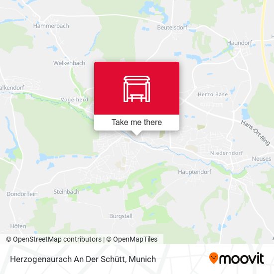 Herzogenaurach An Der Schütt map