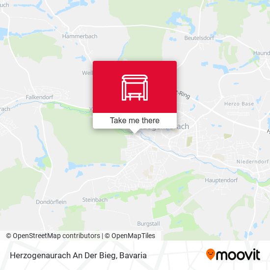 Herzogenaurach An Der Bieg map