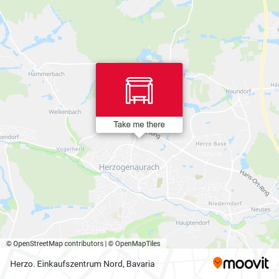 Herzo. Einkaufszentrum Nord map