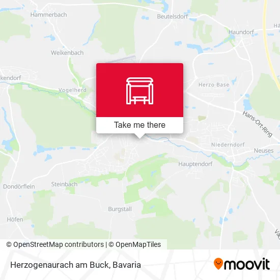 Карта Herzogenaurach am Buck