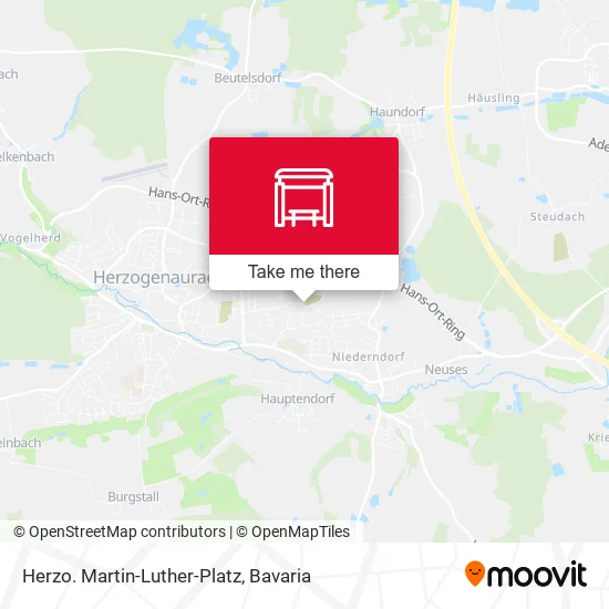 Карта Herzo. Martin-Luther-Platz