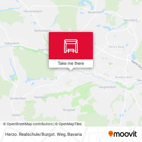 Herzo. Realschule/Burgst. Weg map