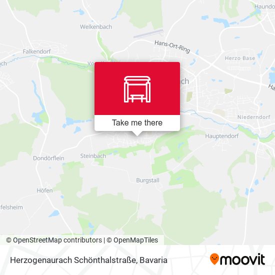 Herzogenaurach Schönthalstraße map