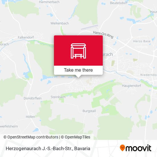 Herzogenaurach J.-S.-Bach-Str. map