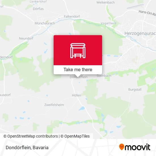 Карта Dondörflein