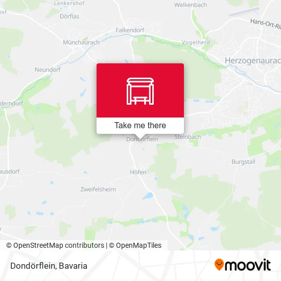 Карта Dondörflein