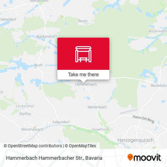 Hammerbach Hammerbacher Str. map