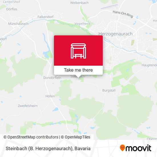 Steinbach (B. Herzogenaurach) map