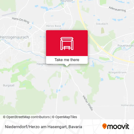 Карта Niederndorf/Herzo am Hasengart