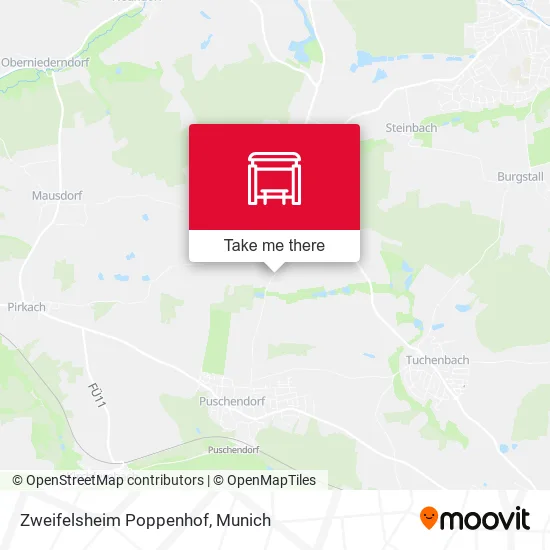 Карта Zweifelsheim Poppenhof