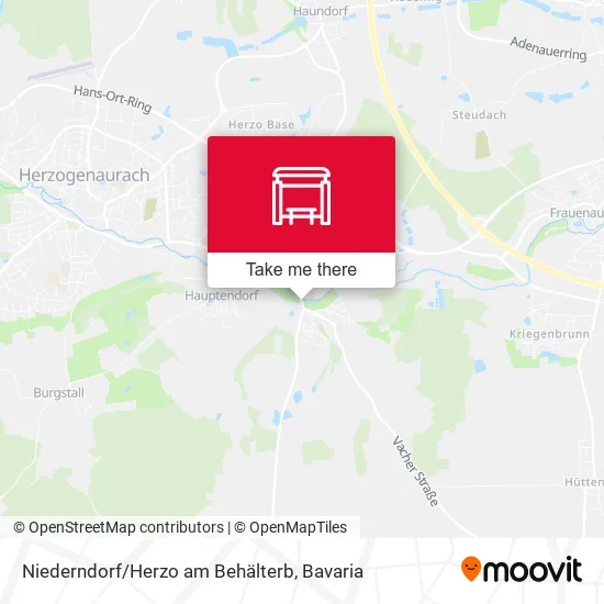 Карта Niederndorf/Herzo am Behälterb