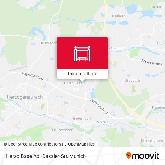 Herzo Base Adi-Dassler-Str map