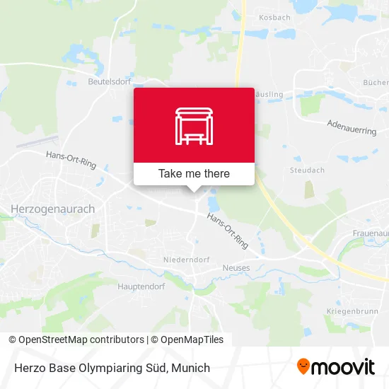 Карта Herzo Base Olympiaring Süd