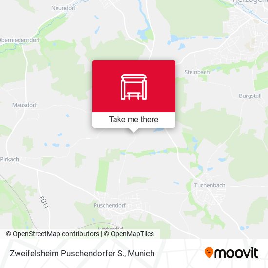 Zweifelsheim Puschendorfer S. map