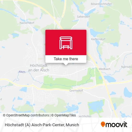 Карта Höchstadt (A) Aisch-Park-Center