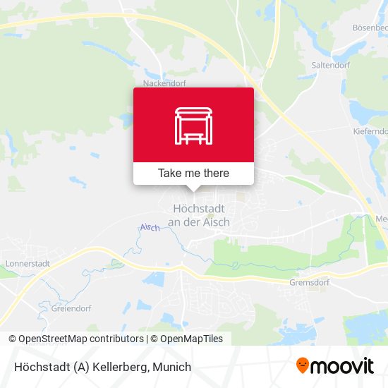Höchstadt (A) Kellerberg map