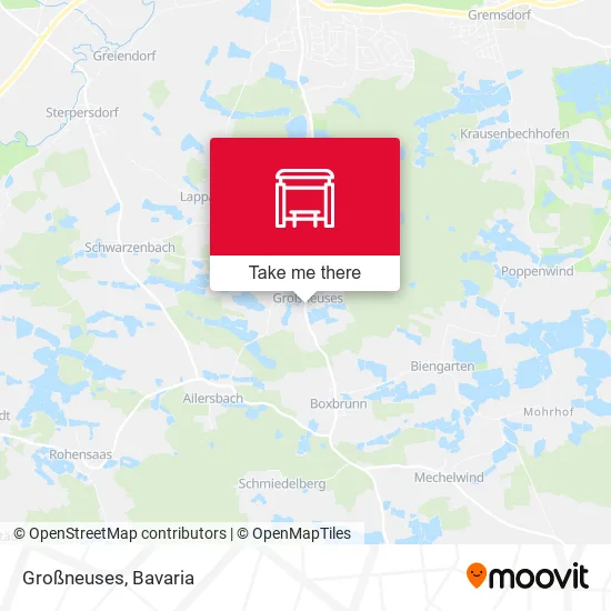 Карта Großneuses