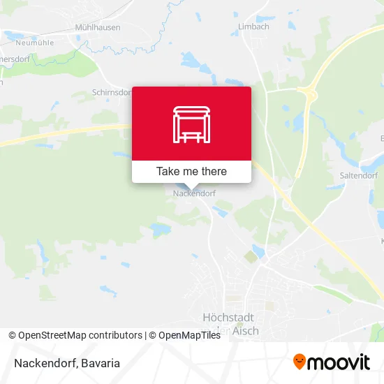 Карта Nackendorf