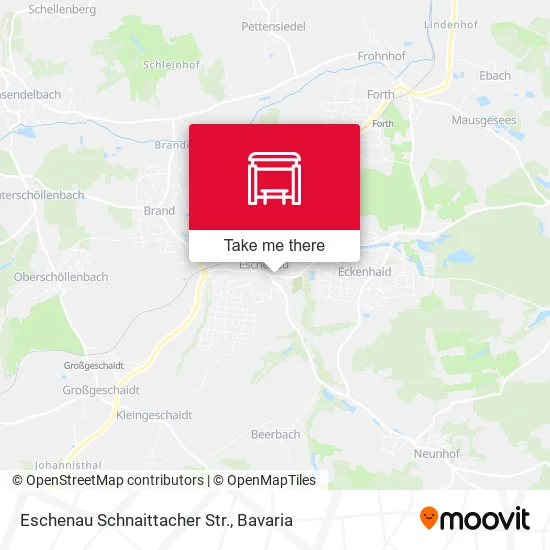 Карта Eschenau Schnaittacher Str.